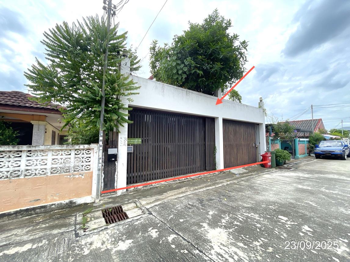บ้านเดี่ยว มีนบุรี การ์เด้นโฮม มีนบุรี กรุงเทพมหานคร แบ่งพื้นที่เป็น 2 ห้องครัว