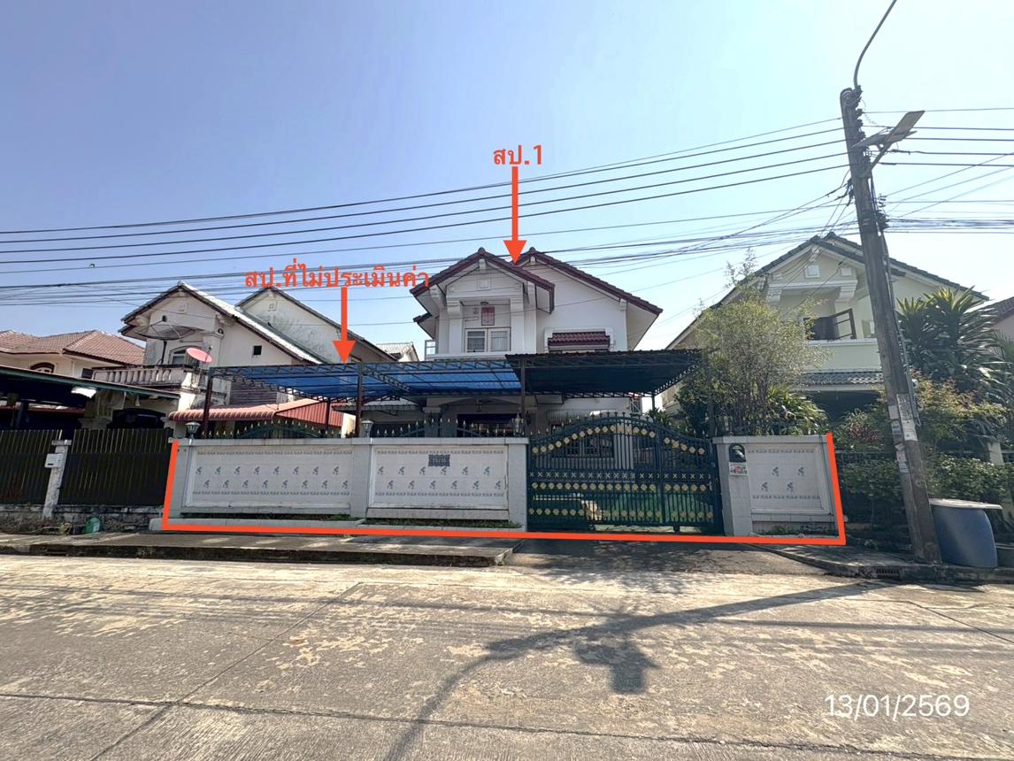 บ้านเดี่ยว บ้านสวยริมน้ำคลอง โครงการ 3-4 ตลิ่งชัน กรุงเทพมหานคร
