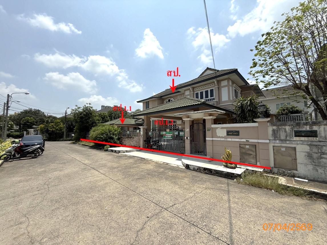 บ้านเดี่ยว มณียา มาสเตอร์พีซ เมืองนนทบุรี นนทบุรี