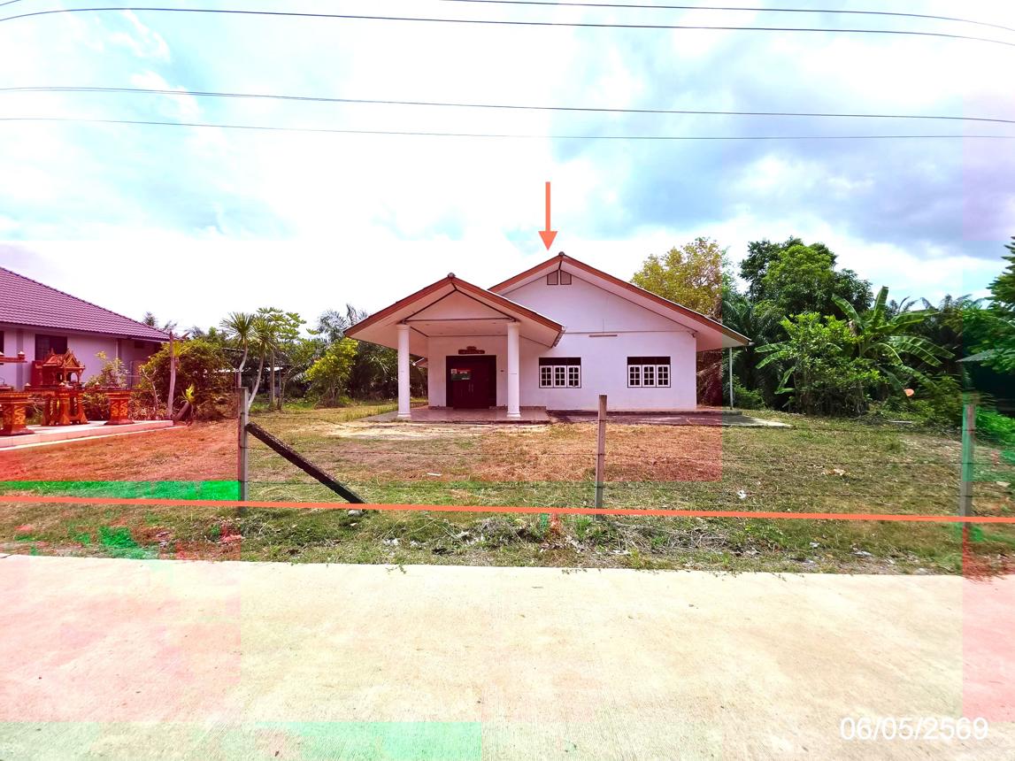 บ้านเดี่ยว ที่ตั้งเมืองสุราษฎร์ธานี จังหวัดสุราษฎร์ธานี