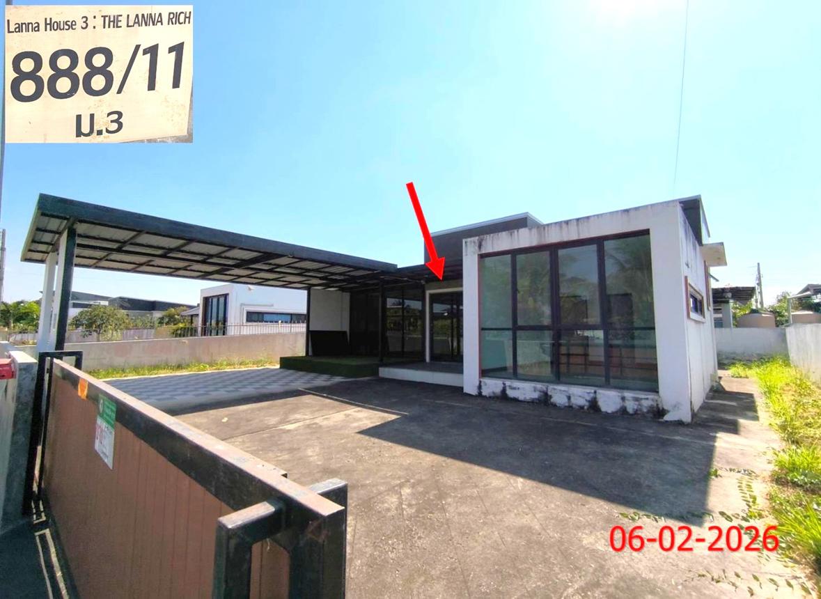 บ้านเดี่ยว ลานนา เฮ้าส์ 3 (เดอะ ลานนา ริช) เมืองลำปาง ลำปาง