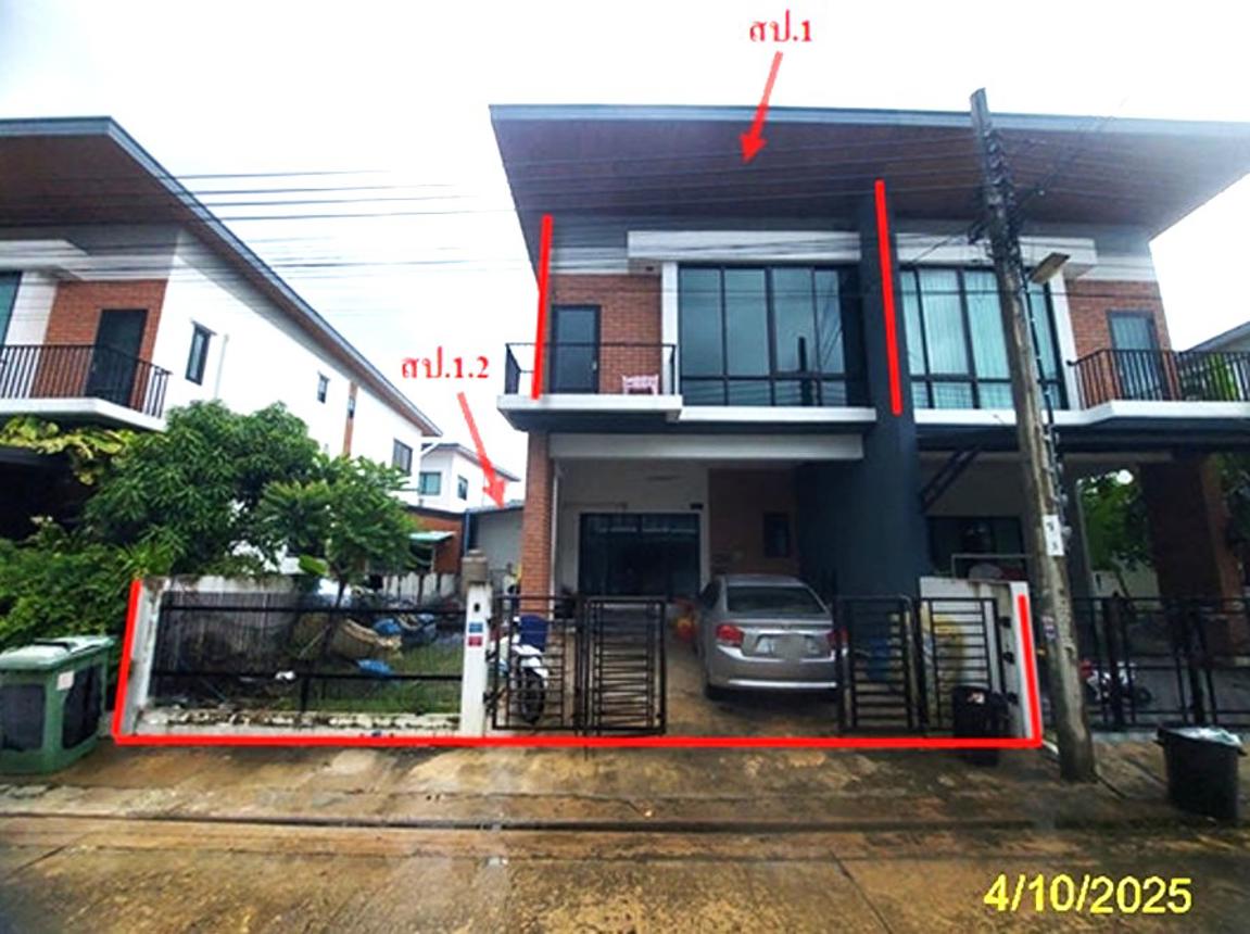 บ้านเดี่ยว สุขสำราญ คาแนล พระสมุทรเจดีย์ สมุทรปราการ