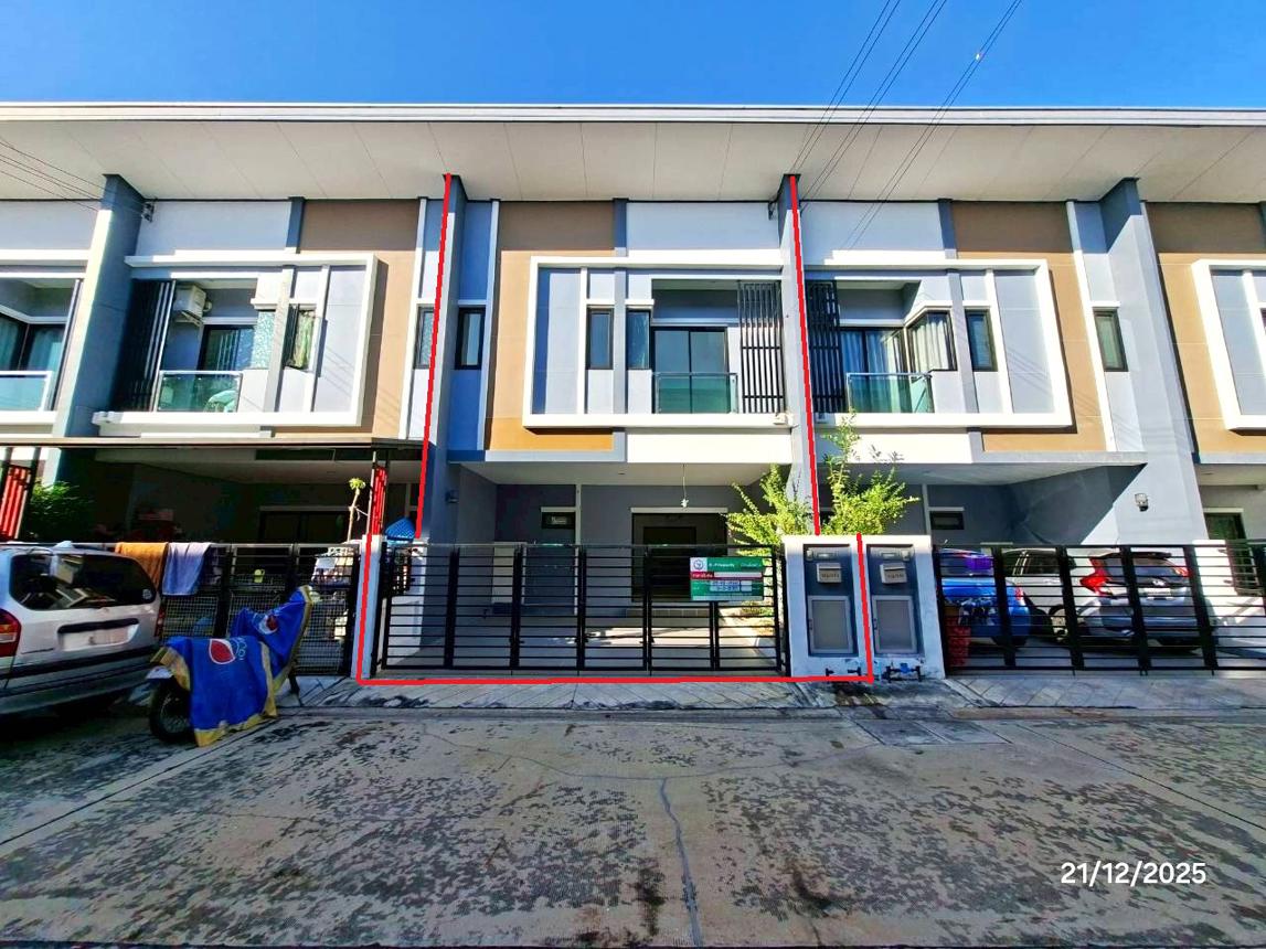 ทาวน์เฮ้าส์ บ้านฟ้าปิยรมย์ เทนโดร ลำลูกกา ปทุมธานี
