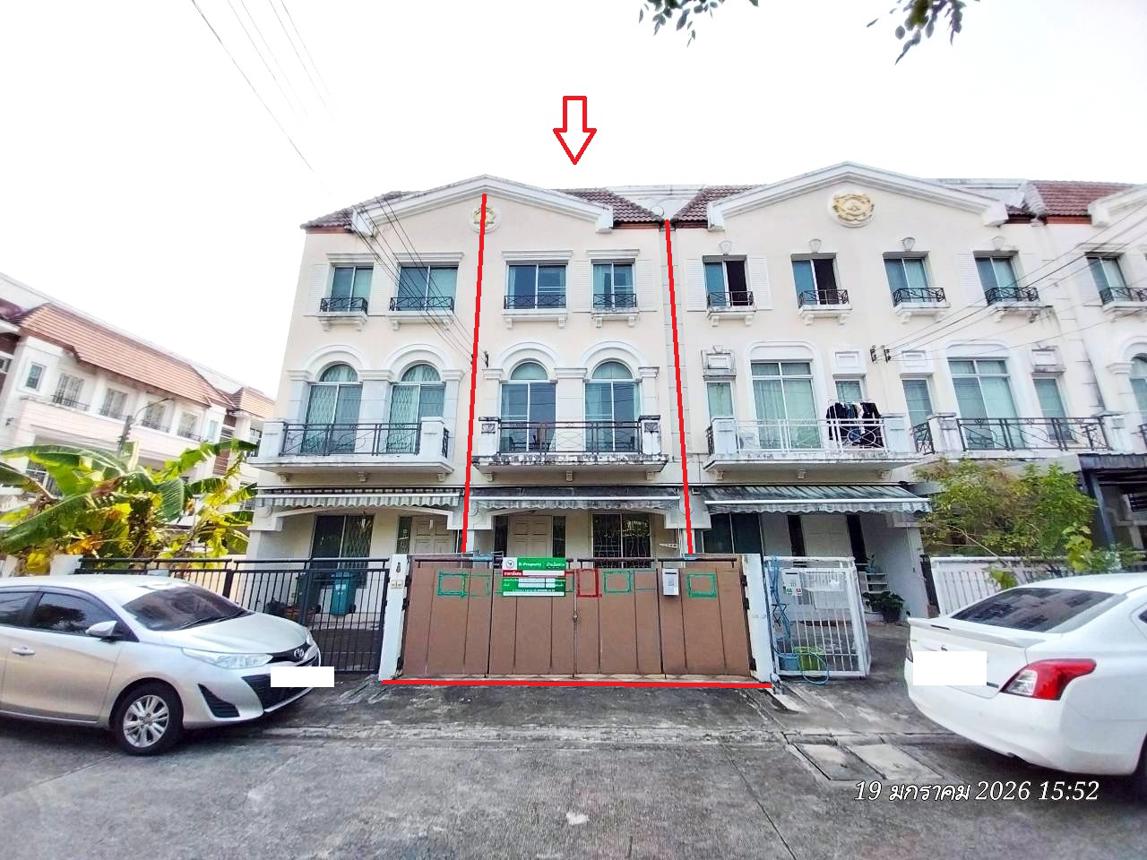 ทาวน์เฮ้าส์ เมืองกลาง สวิสทาวน์ เกษตร-นวมินทร์ ลาดพร้าว กรุงเทพมหานคร