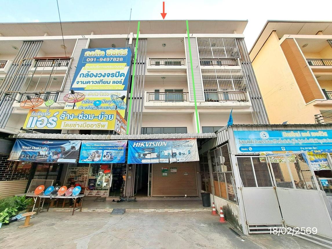 บ้านพักอาศัยพาณิชย์ ศรีราชา ชลบุรี