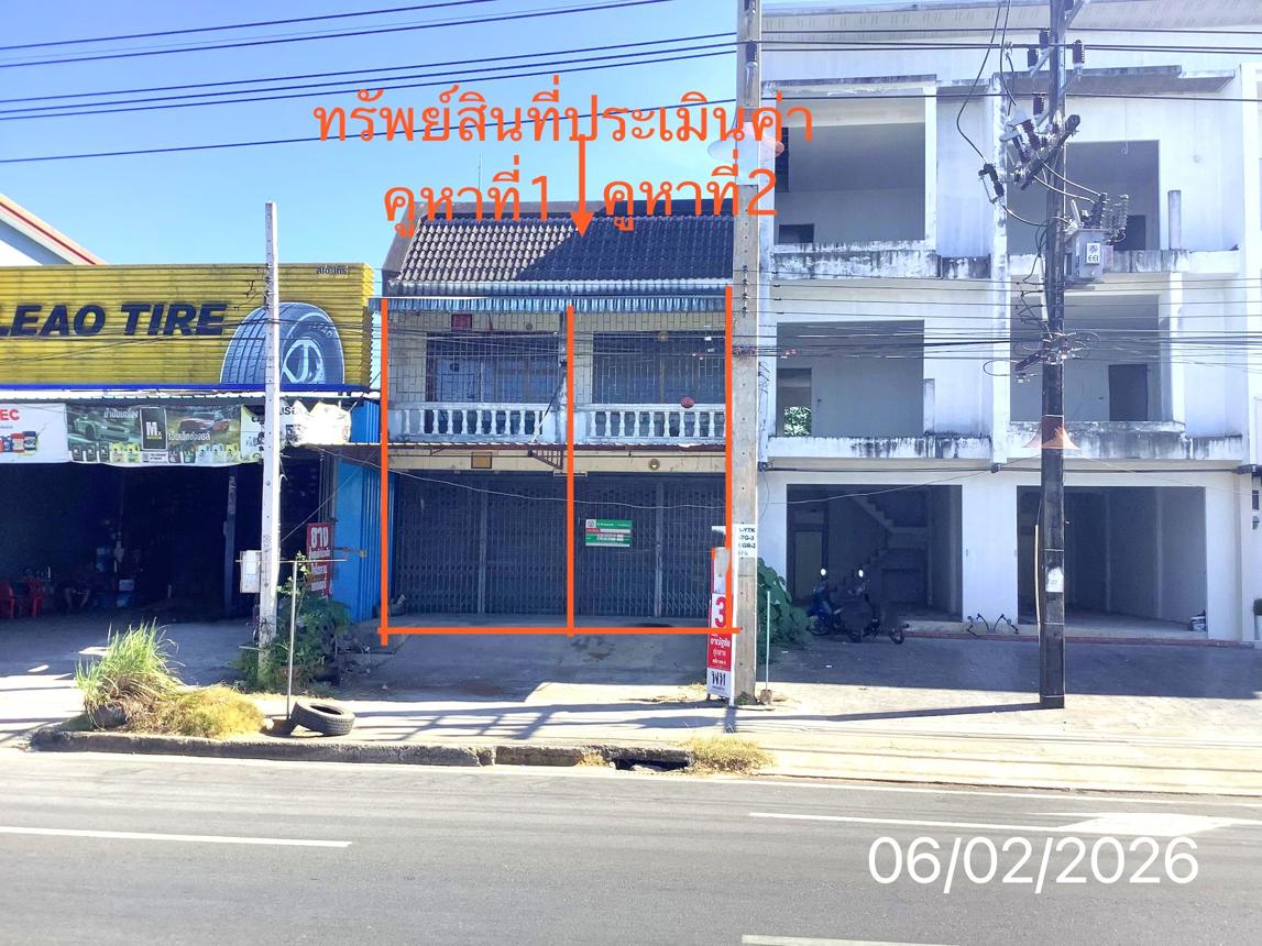 บ้านพักอาศัยพาณิชย์ ไทป์ 3 ย่านตาขาว ตรัง