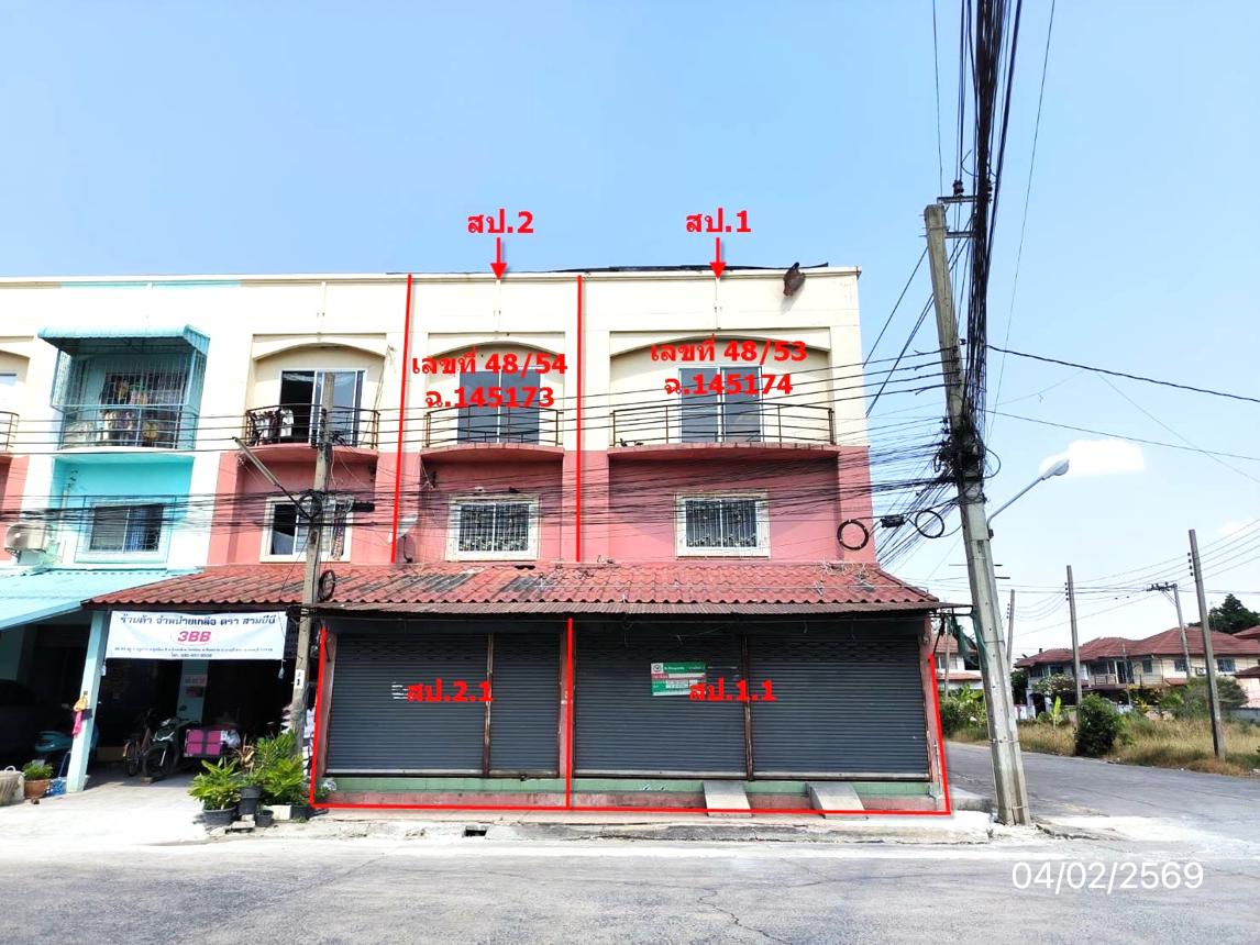 อาคารพาณิชย์ ช.รุ่งเรือง 8 บางบัวทอง นนทบุรี