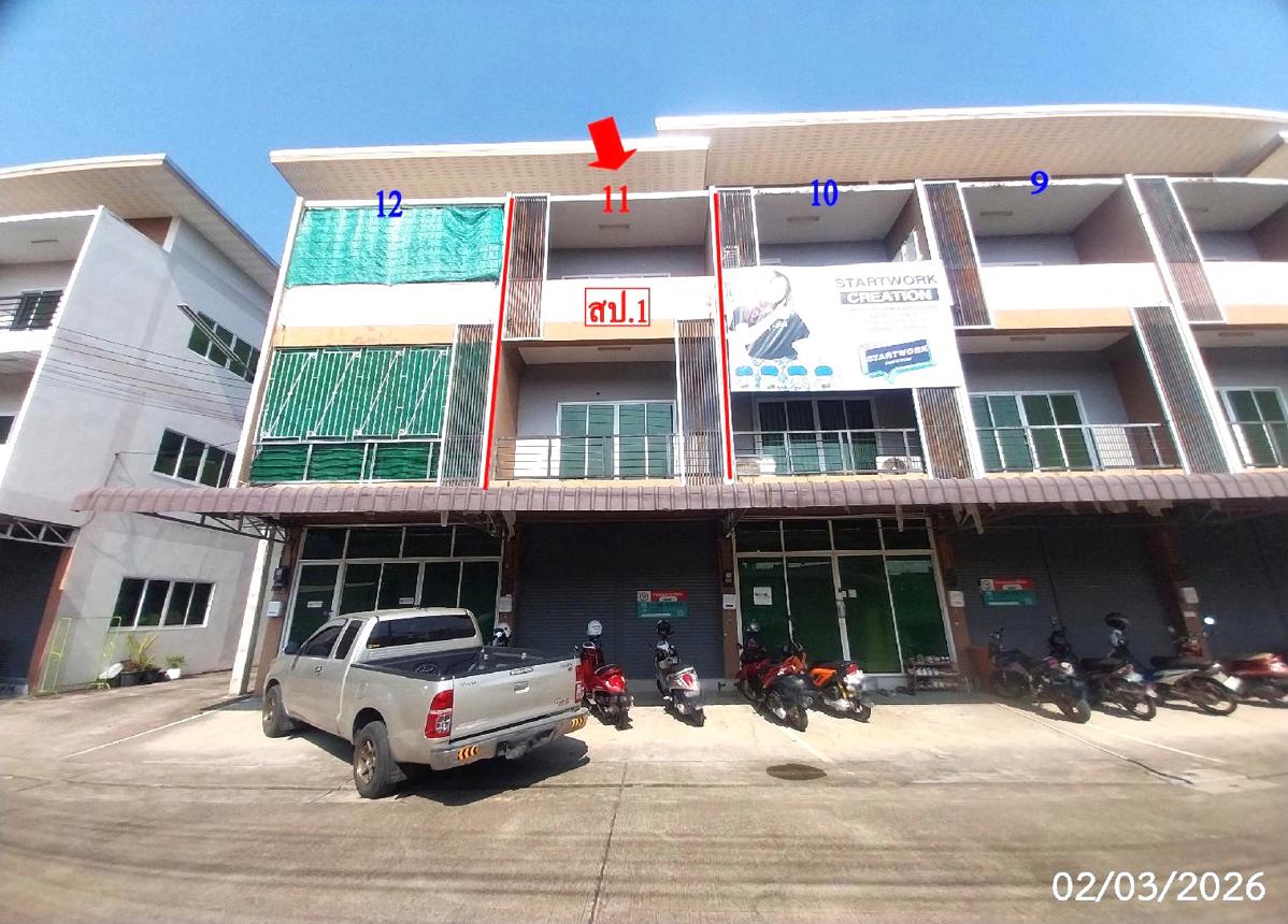 บ้านพักอาศัยพาณิชย์ เปี่ยมสุขพลาซ่า สันกำแพง เชียงใหม่