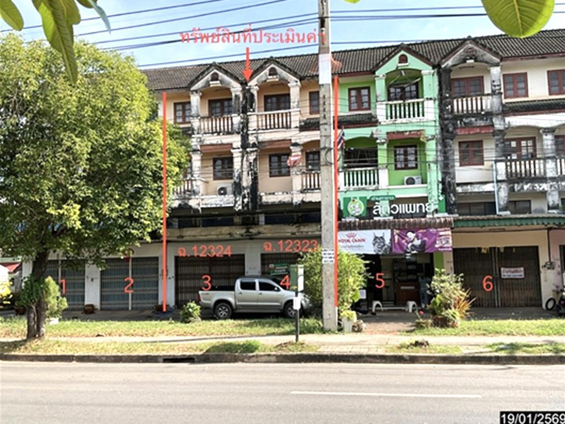 บ้านพักอาศัยพาณิชย์ ไทป์ 3 ย่านตาขาว ตรัง